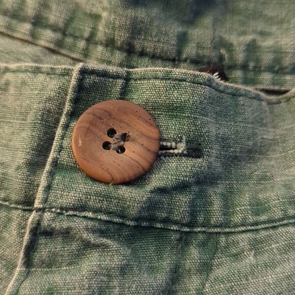 Vintage Mombosok‎ women's green cargo utility shorts - Picture 8 of 9